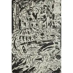 Adrian Wiszniewski, CIRCUS, 1987, Lithograph, 1/25
