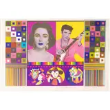 Eduardo Paolozzi, An Empire of Silly Statistics...A Fake War of Public Relations, 1965-70, photo-lithograph