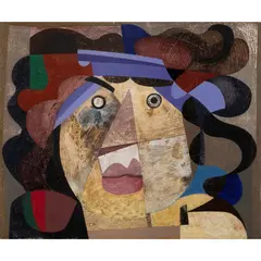 Bryan Ingham, The Artist's Wife, oil on board
