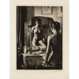 Gerald Brockhurst, Adolescence (Kathleen Nancy Woodward), 1932 (Fletcher 75), etching on wove paper