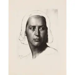 Gerald Brockhurst, Siena, 1944 (Fletcher L2), lithograph on paper