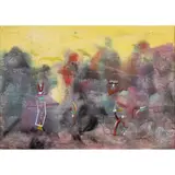 Conroy Maddox, Enchanted Zone, 1941, ink and gouache on paper