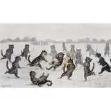 Louis Wain, Hockey, circa 1904