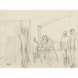 Keith Vaughan, Figures in an Interior