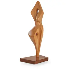 Denis Mitchell, Ballet Dancer, 1949, carved from a piece of holly that Barbara [Hepworth] gave me (to base), holly