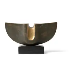 Denis Mitchell, Tumaco, 1970, polished and patinated bronze on slate base