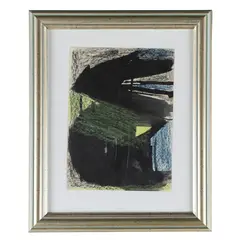 Trevor Bell, Untitled, September 1957, gouache, crayon and pencil on paper