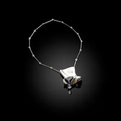 Björn Weckström, 'Creatures No. 5' Necklace, silver and acrylic