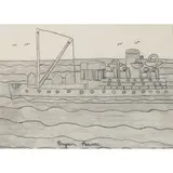 Bryan Pearce, The Stella (Trinity Boat), 1966