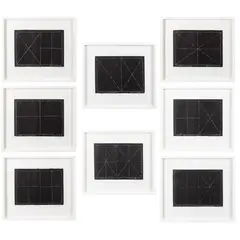Bob Law, Kiss and Crosses, 2000, each signed and numbered PP1 in pencil (in the margin), published by artHester in 2003, printed by Stoneman Graphics, in an edition of 30 with 5 Artist's Proofs