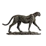Hamish Mackie, Cheetah, 2017, patinated bronze