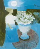 Mary Fedden, Moonlight, 1991