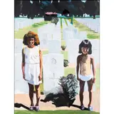Terry Atkinson, The Stone Touchers 1 Art from the Bunker 4, 1985, acrylic on board