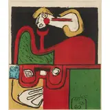 Le Corbusier, Portrait, 1960, lithograph, from the limited edition aside from the signed and numbered edition of 75