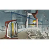 John Tunnard, Composition, 1947, gouache on paper