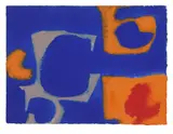 Patrick Heron, Marigold, Crimson and Ultramarine, September 1968, 1968