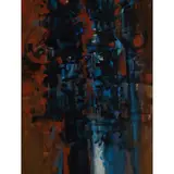 Bryan Wynter, River Daemon, 1960, oil on canvas