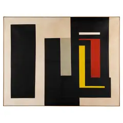 Merlyn Evans, Composition No. 2, 1965, oil on canvas