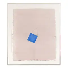 Richard Smith, The Clown [a], 1977, gouache and pencil on stapled paper