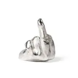 Ai Weiwei, Artist's Hand (A Study in Perspective), 2017, cast urethane resin, electroplated rhodium