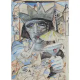 Joyce W. Cairns, HOGMANAY IN FITTIE, 1986, mixed media