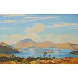 Robert Houston, LOCH LOMOND, oil on canvas