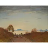 Robert Houston, THE DROVE ROAD, oil on canvas