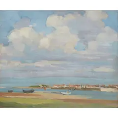 John Guthrie Spence Smith, ÉTAPLES, oil on board