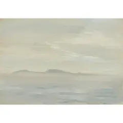 Ernest Stephen Lumsden, PANTELLARIA, oil on board