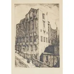 Ian Fleming, GLASGOW SCHOOL OF ART, Etching, 3/25