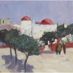 Connie Simmers, REMUERA, oil on board