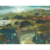Hamish Macdonald, CASTLE HILL, ARRAN, oil on canvas