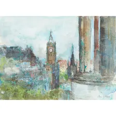 Ann Oram, FROM CALTON HILL, mixed media