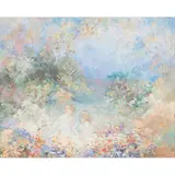May Hutchison, FLOWERTIME, oil on canvasboard