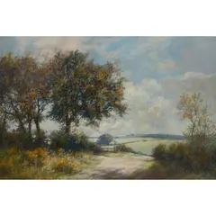 Norman M. MacDougall, A FINE SPRING DAY, oil on canvas