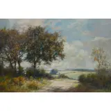 Norman M. MacDougall, A FINE SPRING DAY, oil on canvas