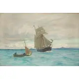 Andrew Black, FROM THE NORTH SEA, oil on canvas