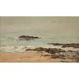 Joseph Henderson, BATHING OFF THE AYRSHIRE COAST