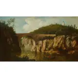 Charles Cordiner, THE BRIDGE OF ALVAH, BANFF, Oil on canvas