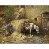 George Smith, UNLOADING THE HAY