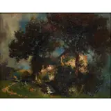 James Paterson, THE MILL, oil on canvas