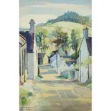 Christian Jane Fergusson, EARLY SUMMER, MONIAIVE, oil on board