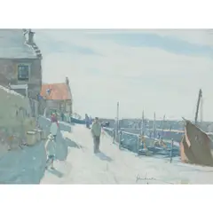 John Smellie, CRAIL, oil on board