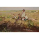 David Fulton, GOLDEN SUMMER, oil on canvas
