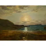 Samuel Bough, THE BEACH AT SUNSET