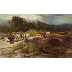 Joseph Denovan Adam, HOMEWARD BOUND, oil on canvas