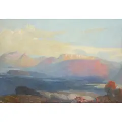 Eric Robertson, THE GRAMPIANS, oil on canvas