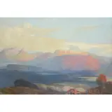 Eric Robertson, THE GRAMPIANS, oil on canvas