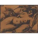 John Duncan Fergusson, NUDE AMONG CUSHIONS