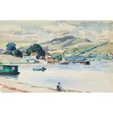 Francis Cadell, THE JETTY